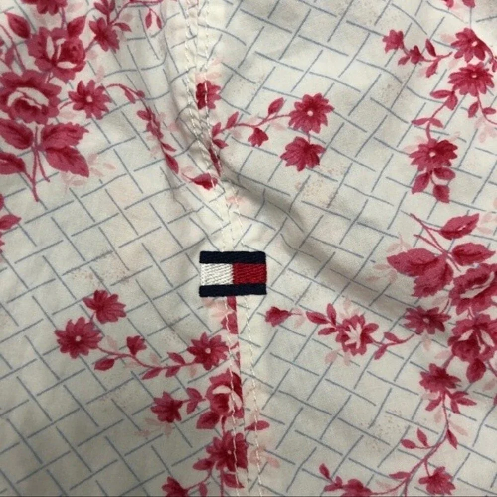 Girl Tommy Hilfiger Reversible Chambray Bucket Hat
